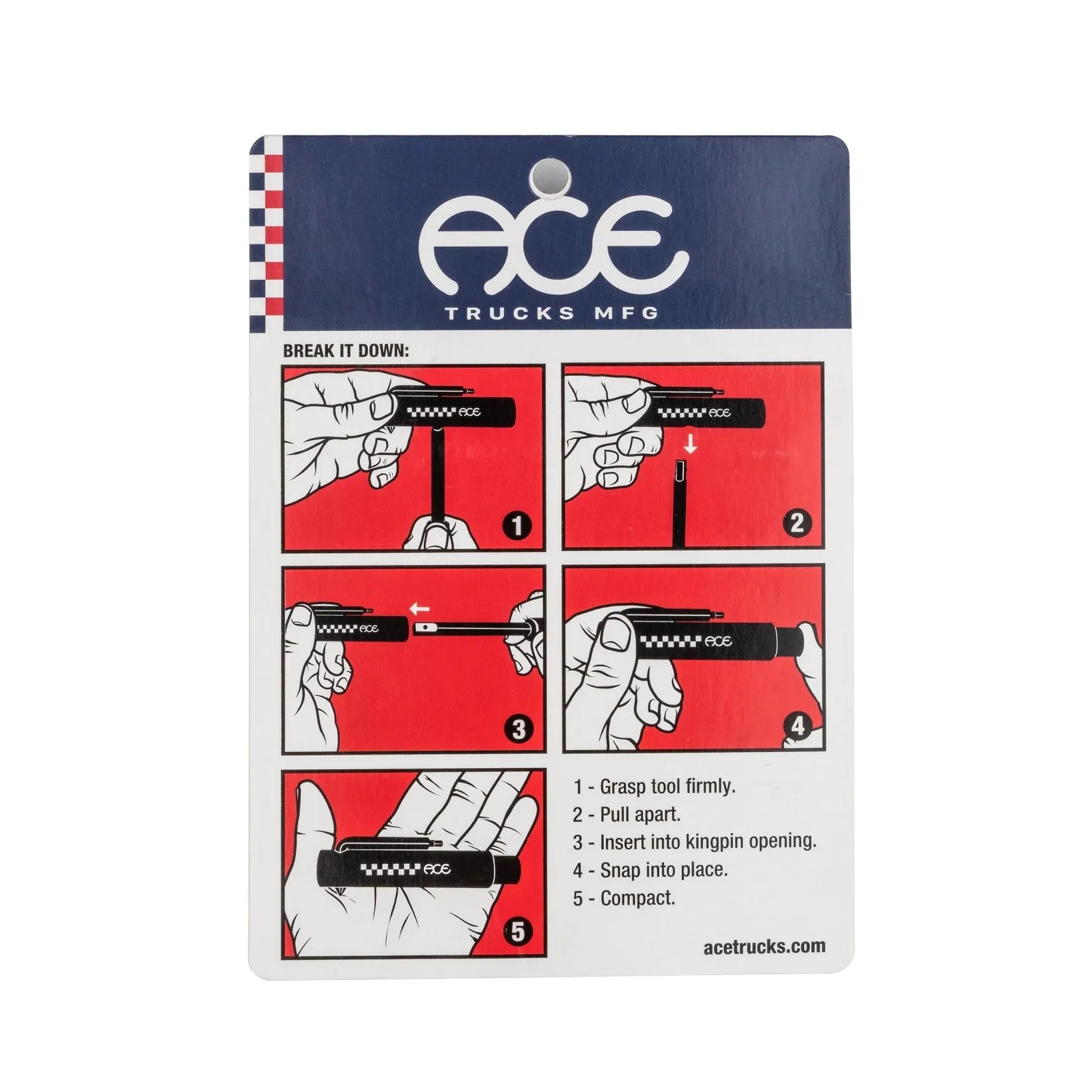 Ace Classic Compact Tool // Black