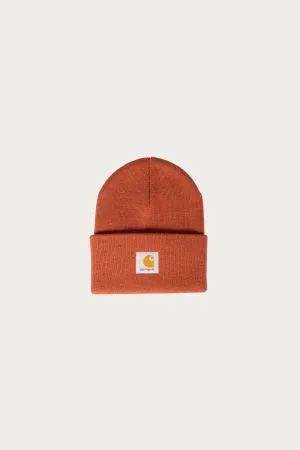 Acrylic Watch Hat - Vermillion