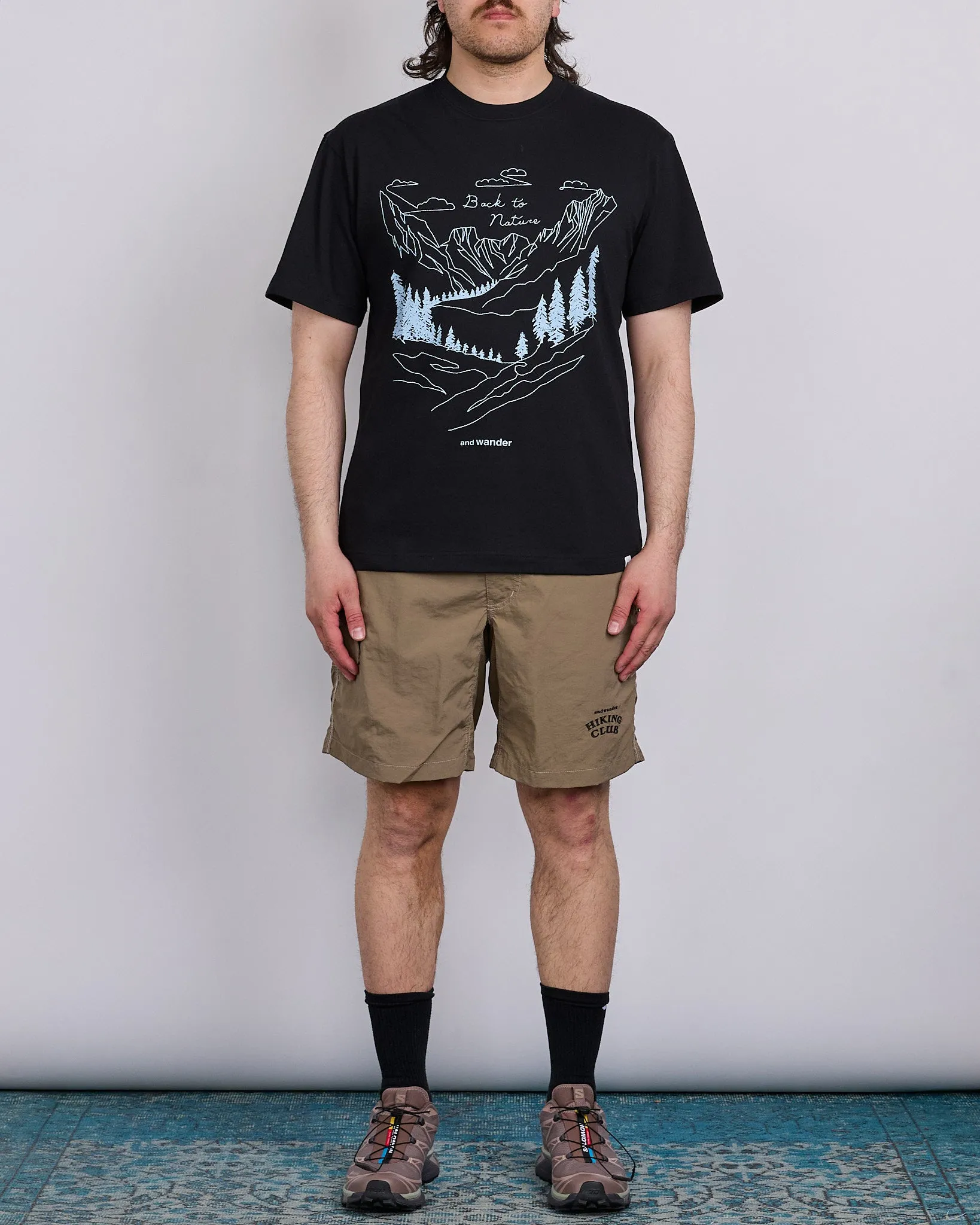 and wander Back to Nature T-Shirt Black