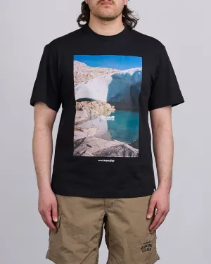 and wander Glacier T-Shirt Black