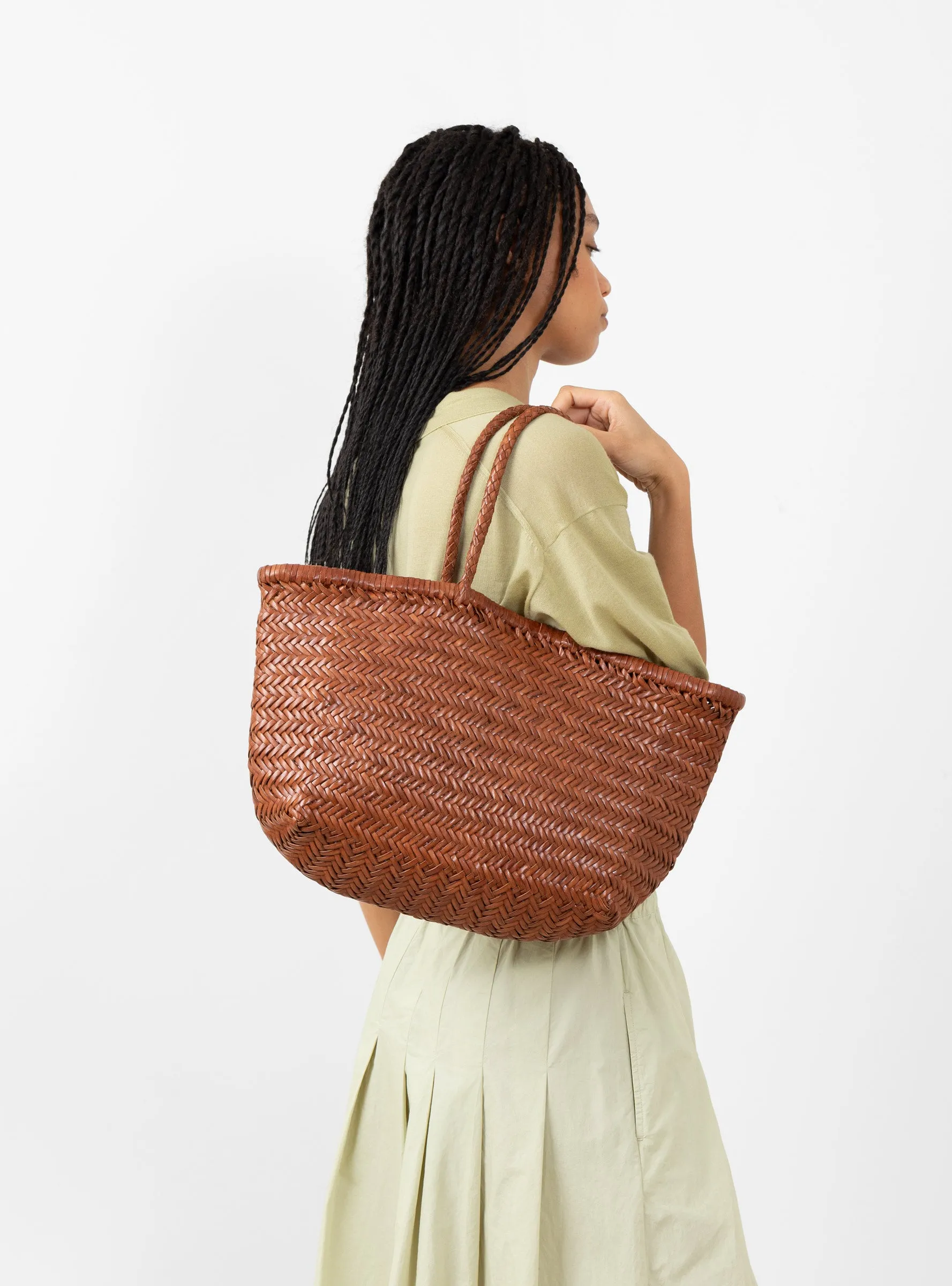 Bamboo Triple Jump Bag Tan
