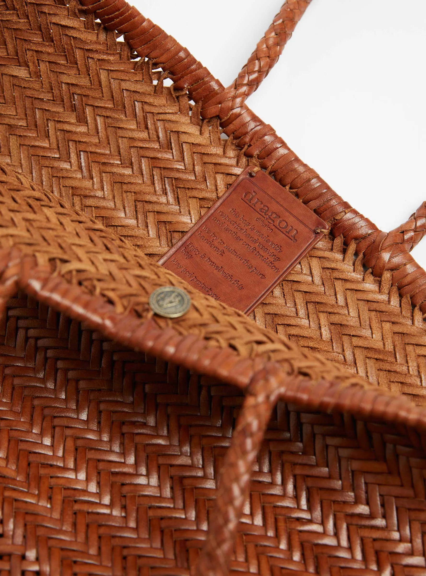 Bamboo Triple Jump Bag Tan