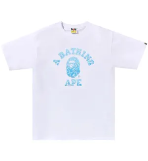 Bape A Bathing Ape Cyan T-Shirt (White)