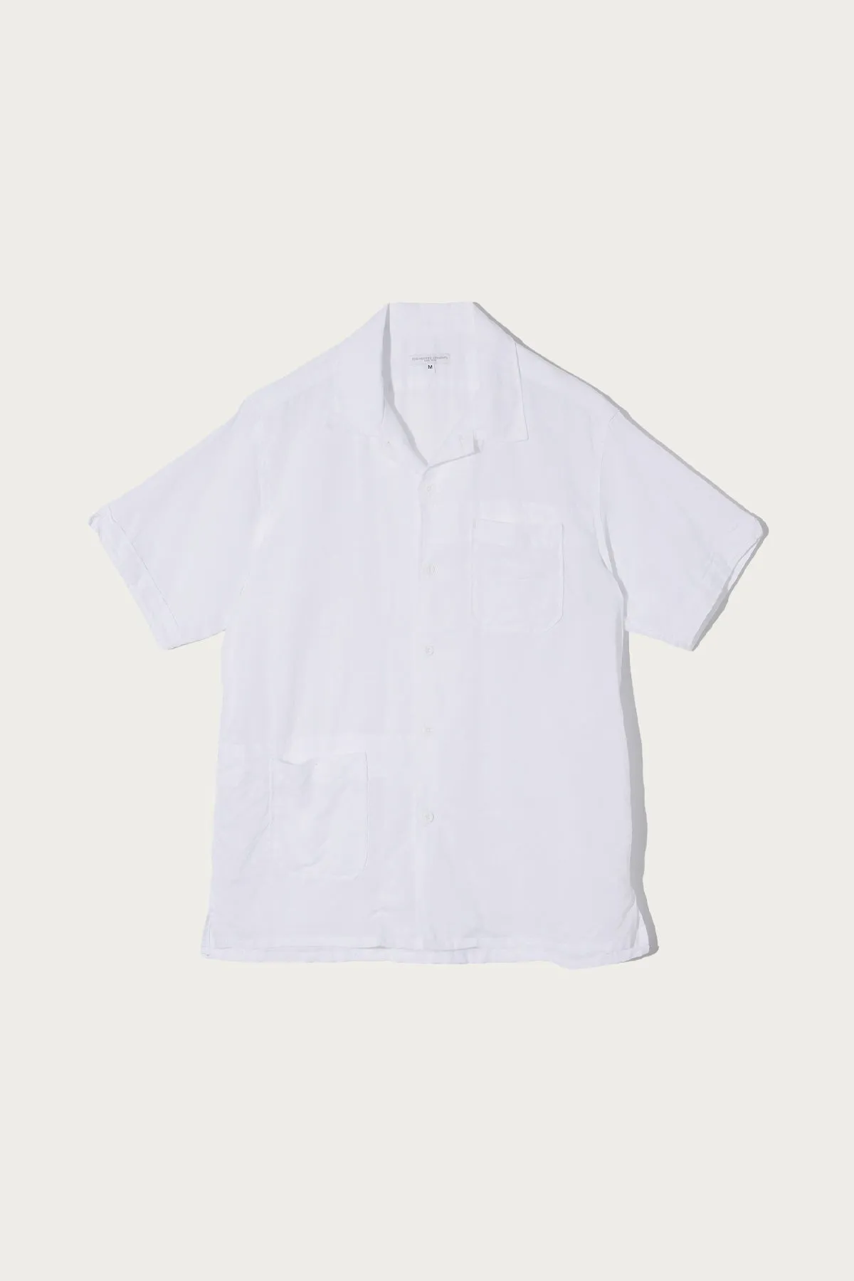 Camp Shirt - White Hankerchief Linen
