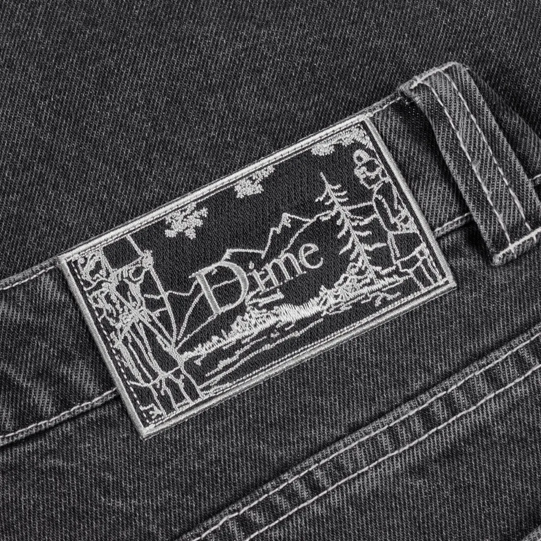 CLASSIC DENIM SHORTS FADED BLACK