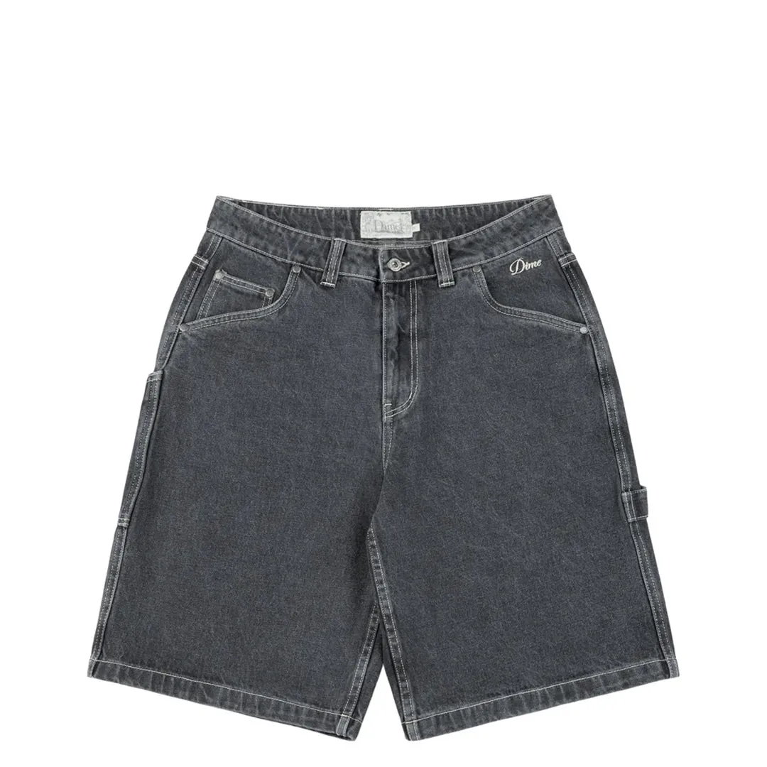 CLASSIC DENIM SHORTS FADED BLACK
