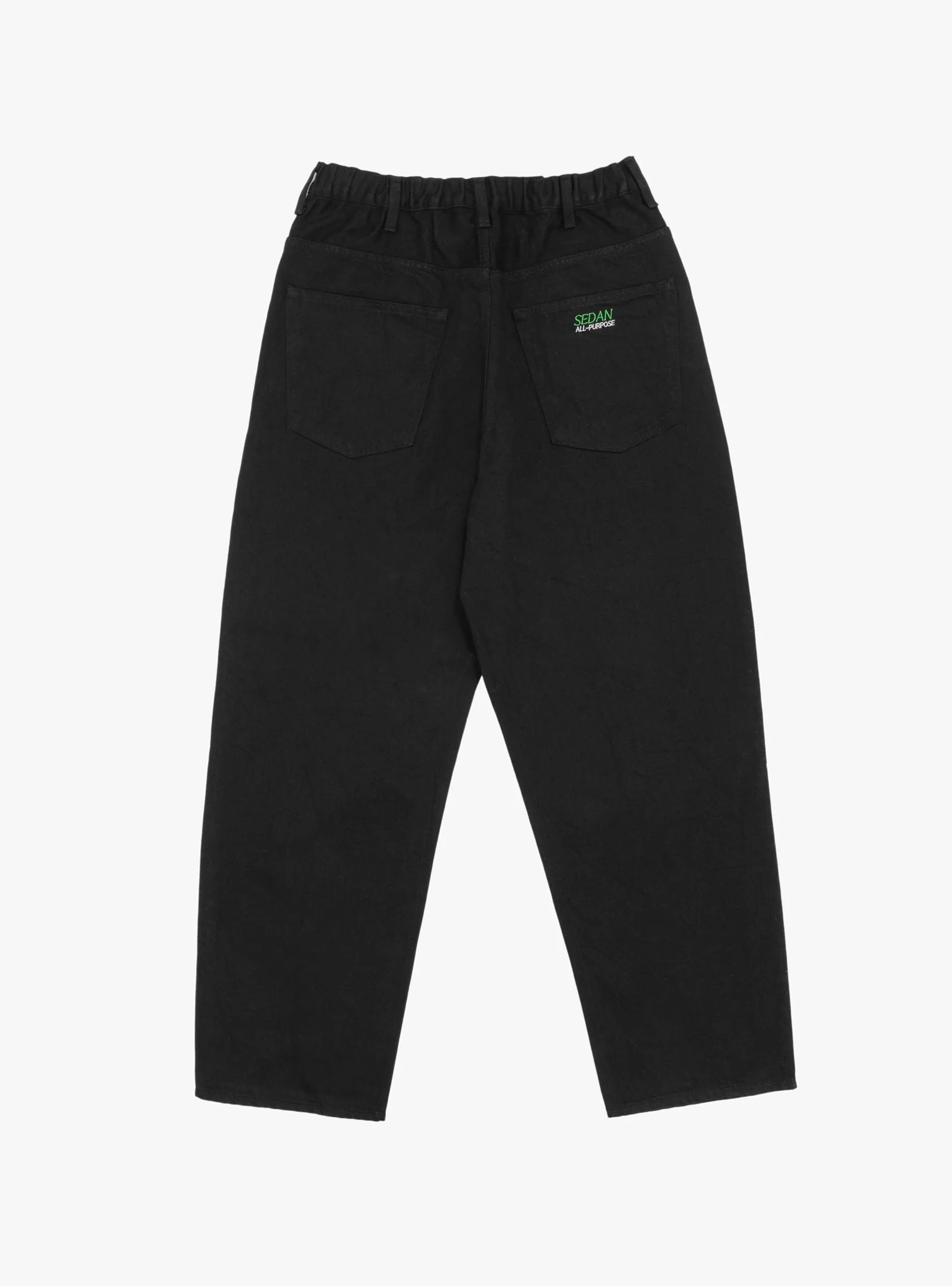 Classic Fit 5P Pants Black
