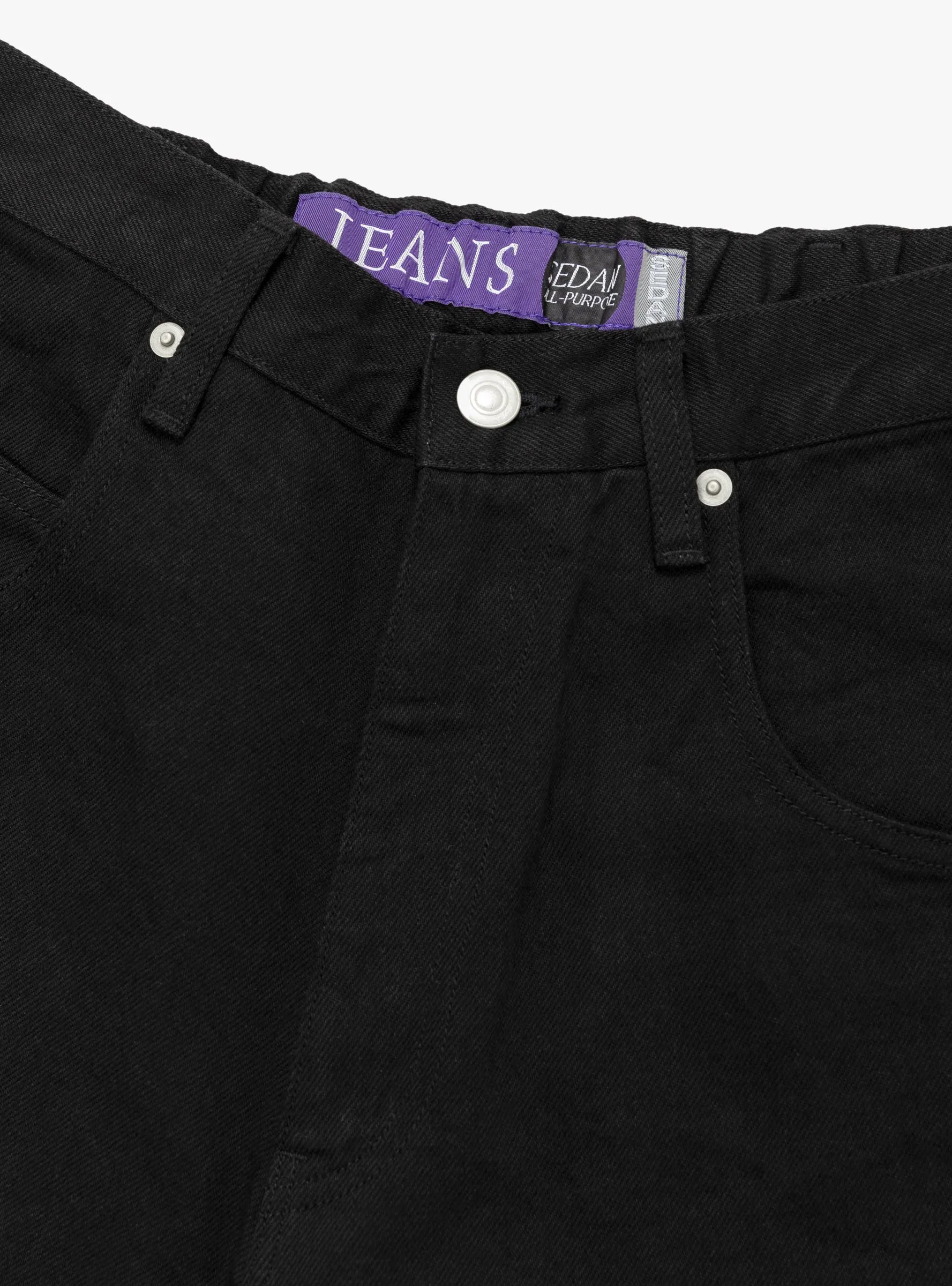 Classic Fit 5P Pants Black