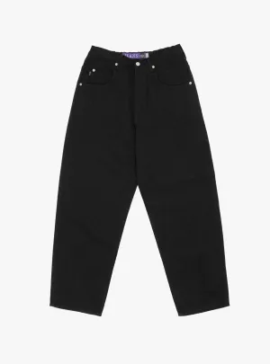 Classic Fit 5P Pants Black