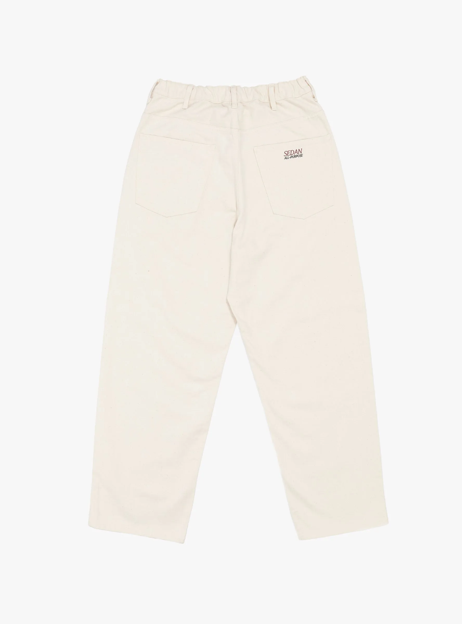 Classic Fit 5P Pants Ivory