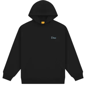 CLASSIC SMALL LOGO HOODIE BLACK/BLUE