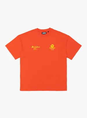 Computer Corporation Logo T-Shirt Blaze Orange