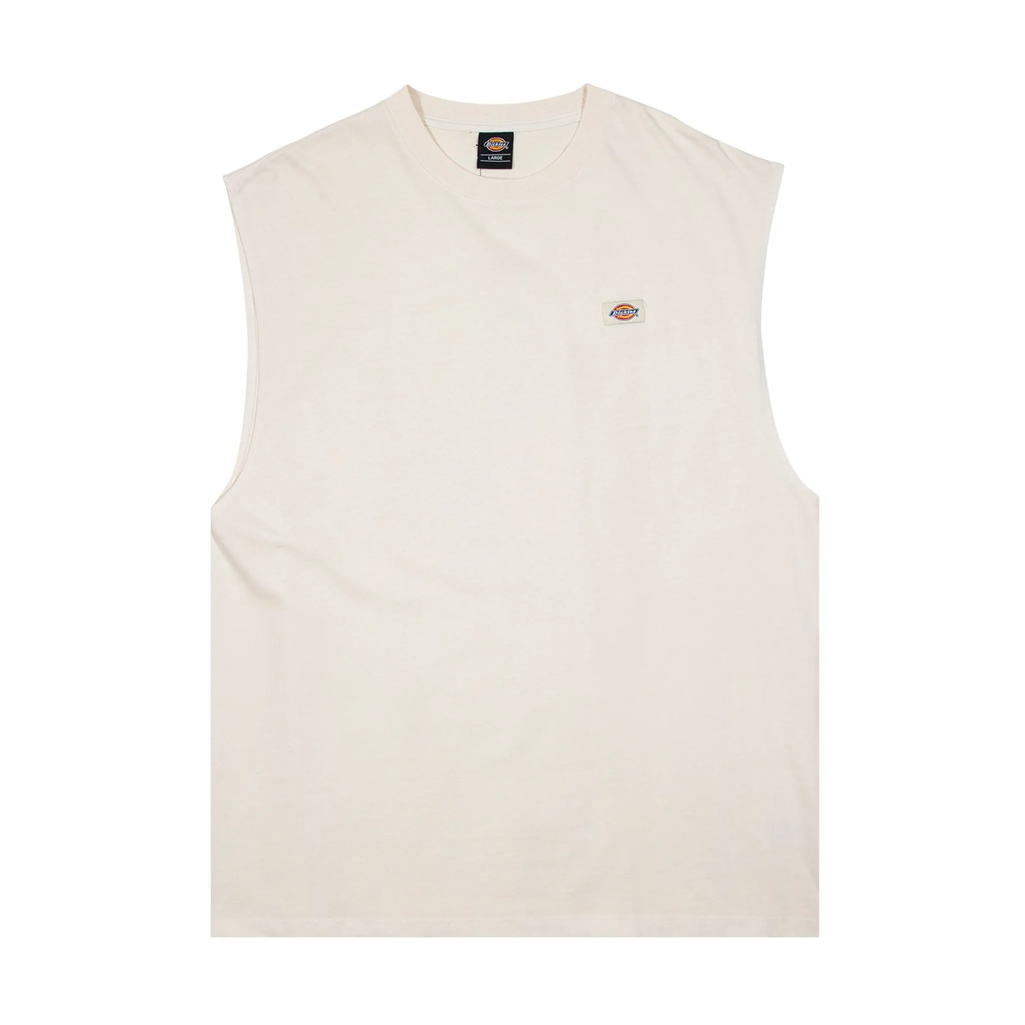 Dickies Classic Label Washed Muscle Tee Bone