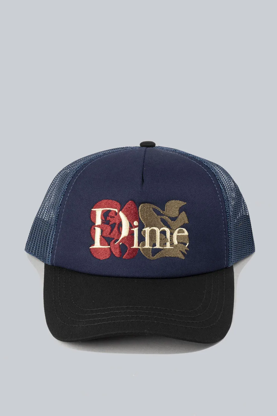 DIME CLASSIC DUO TRUCKER CAP NAVY