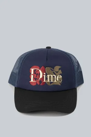DIME CLASSIC DUO TRUCKER CAP NAVY
