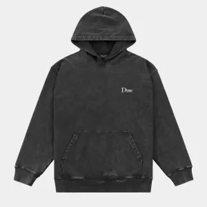 DIME CLASSIC FRENCH TERRY HOODIE - FADED BLACK
