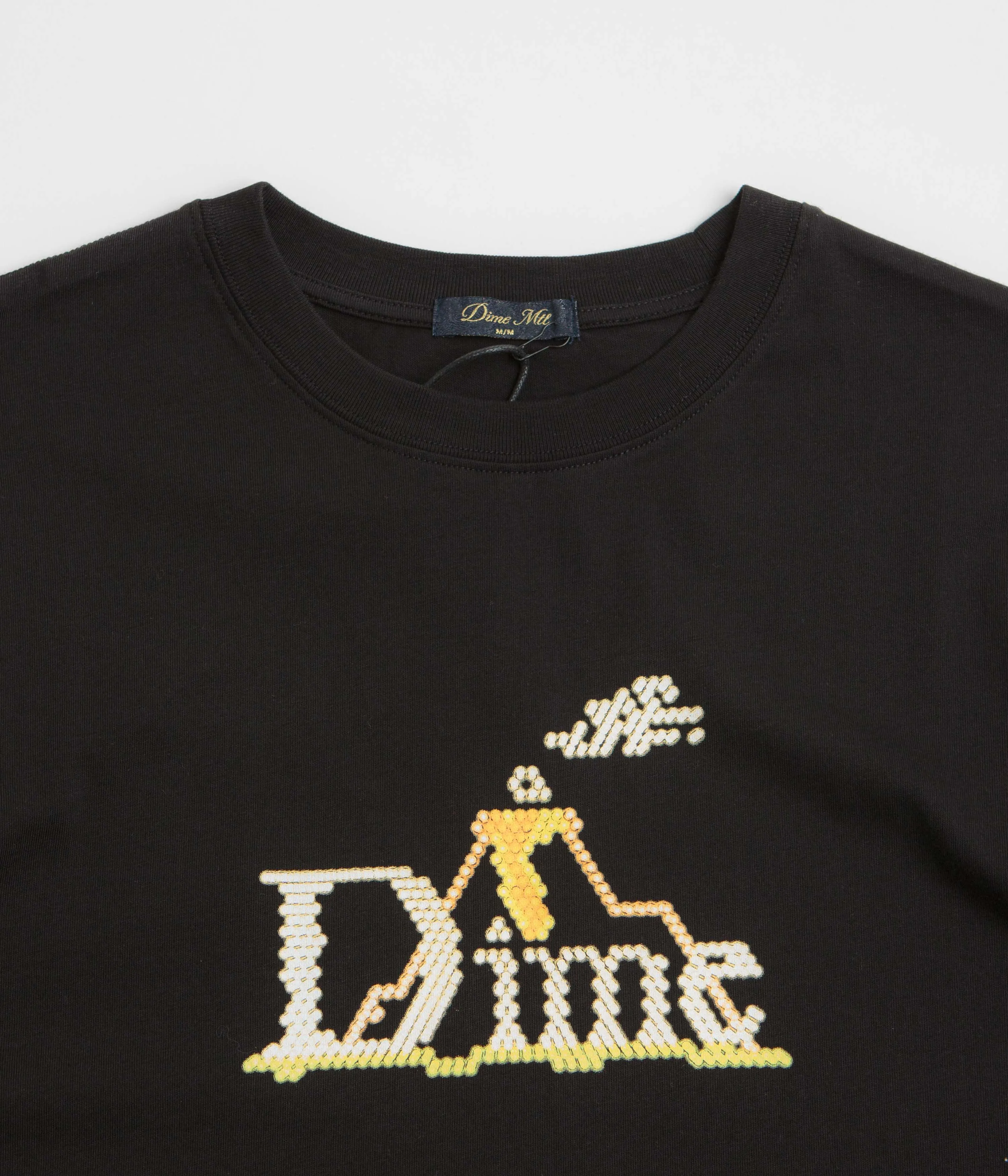 Dime Classic Lightbright T-Shirt - Black