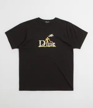 Dime Classic Lightbright T-Shirt - Black