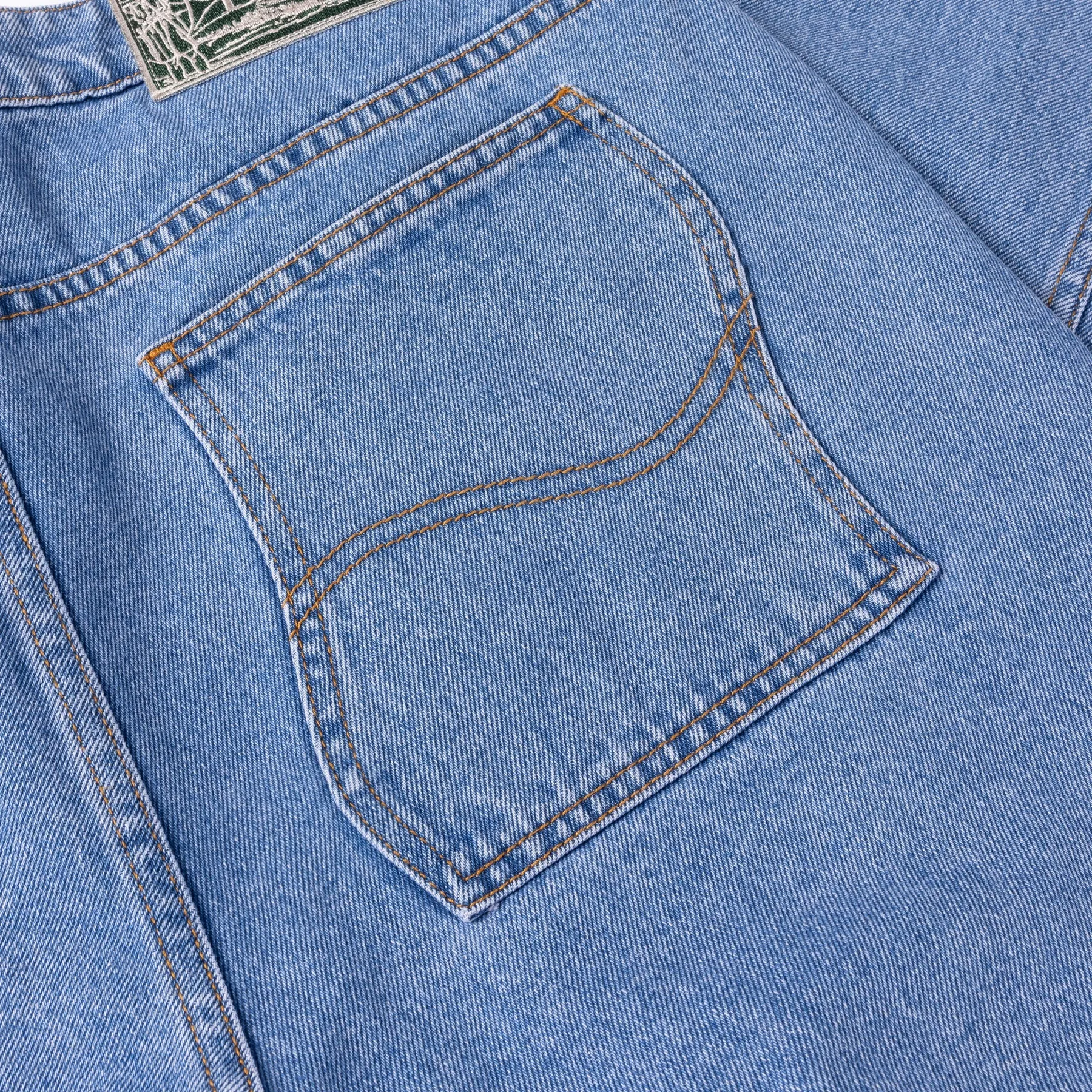 Dime Classic Relaxed Denim Pants // Blue Washed