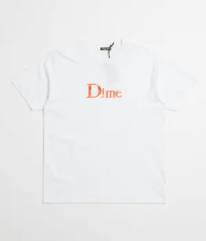 Dime Classic Shiny T-Shirt - White