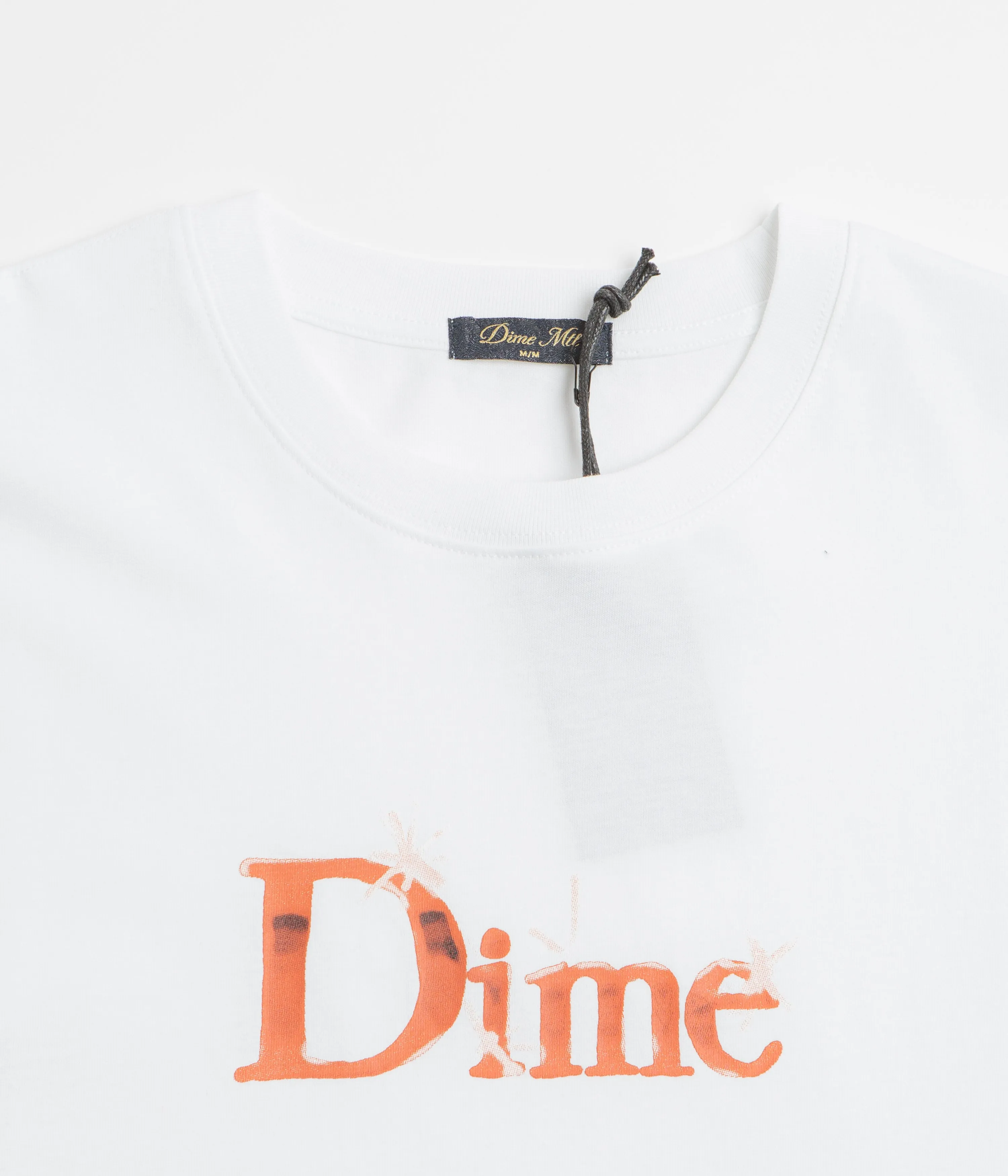 Dime Classic Shiny T-Shirt - White