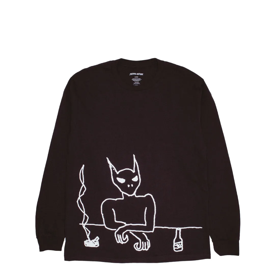 DRUNK ALIEN LONG SLEEVE TEE