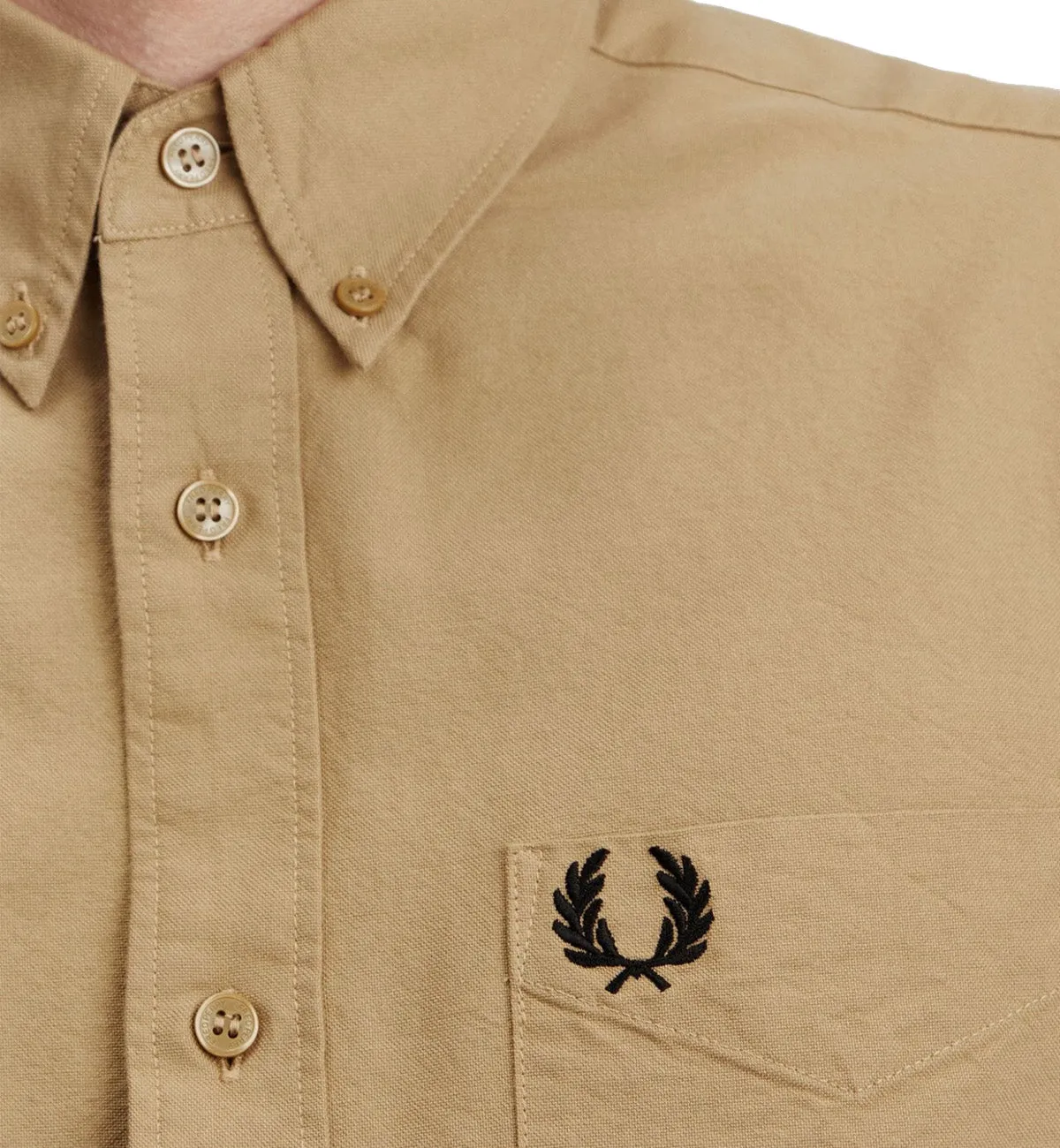 Fred Perry Classic Oxford Shirt (Brown)