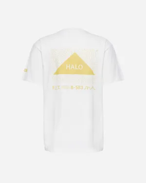 Halo Graphic T-shirt - Marshmellow/Warm Olive