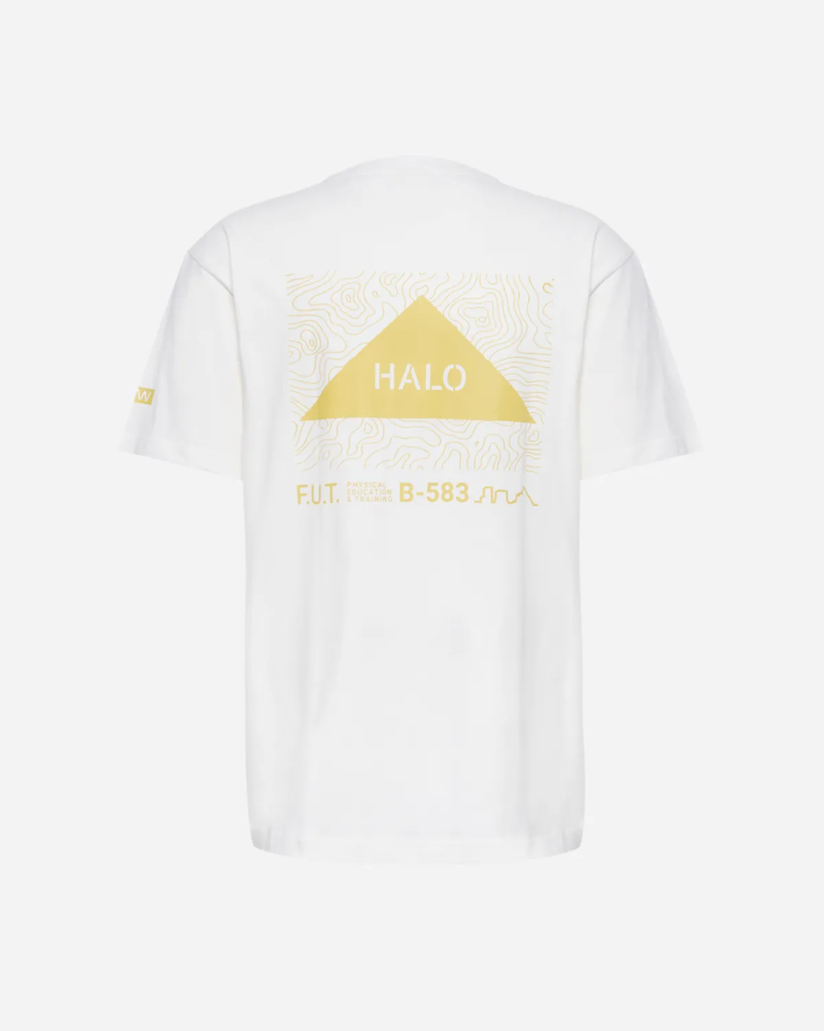 Halo Graphic T-shirt - Marshmellow/Warm Olive