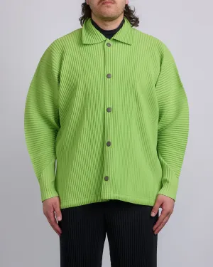 HOMME PLISS ISSEY MIYAKE Pleats March Snap Jacket Fresh Green