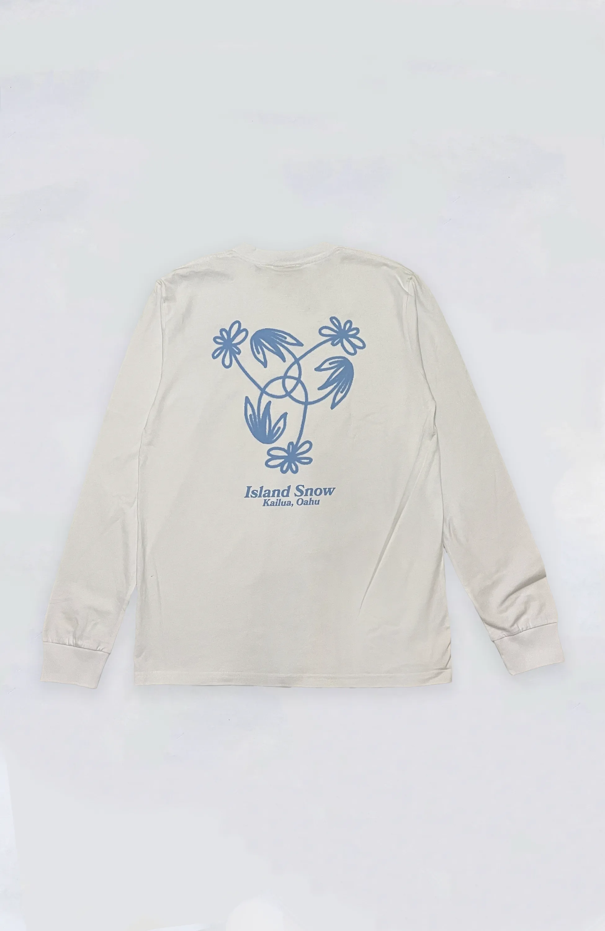 Island Snow Hawaii - IS Balance Blossoms Premium Heavyweight L/S Tee