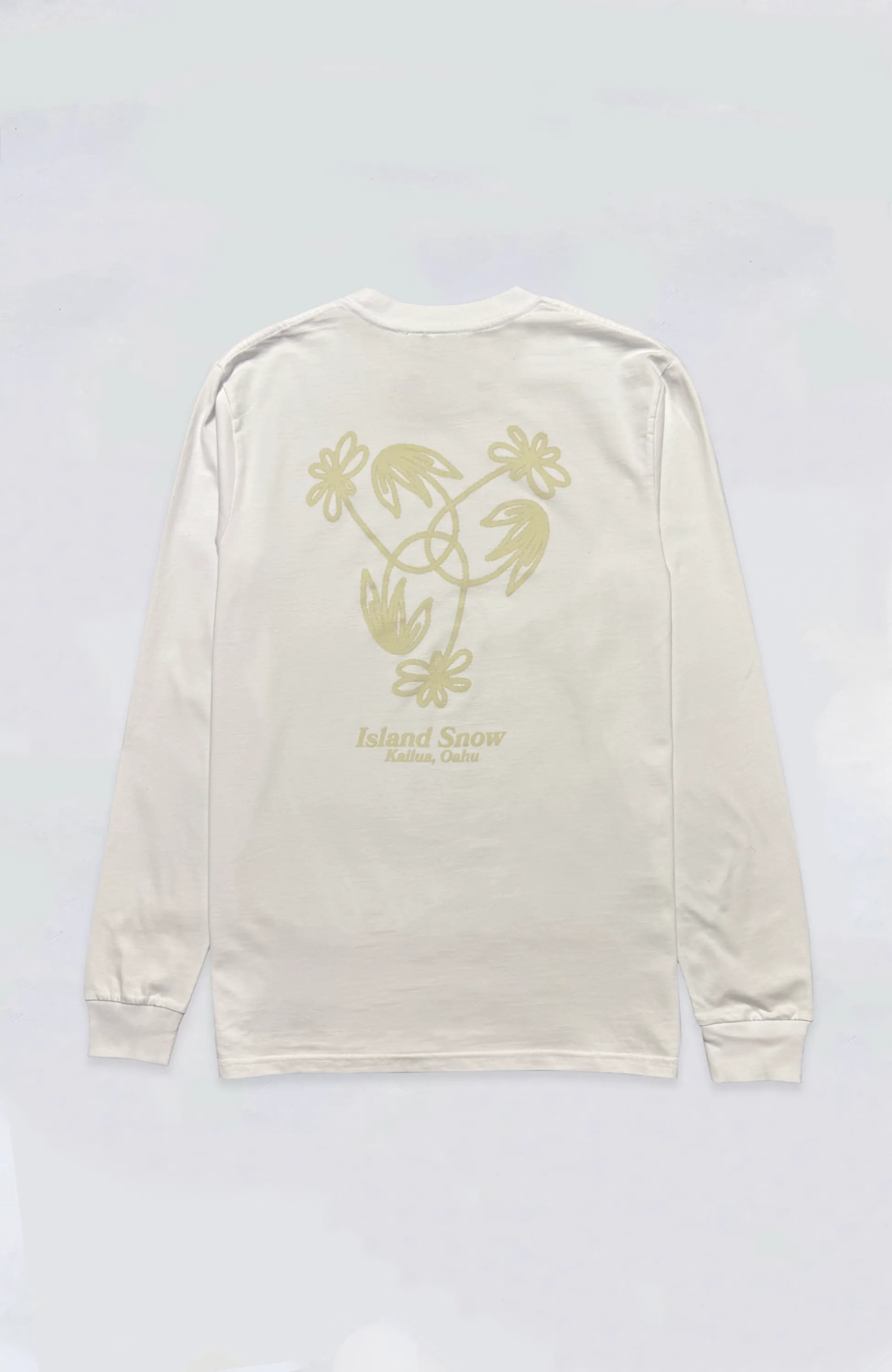 Island Snow Hawaii - IS Balance Blossoms Premium Heavyweight L/S Tee