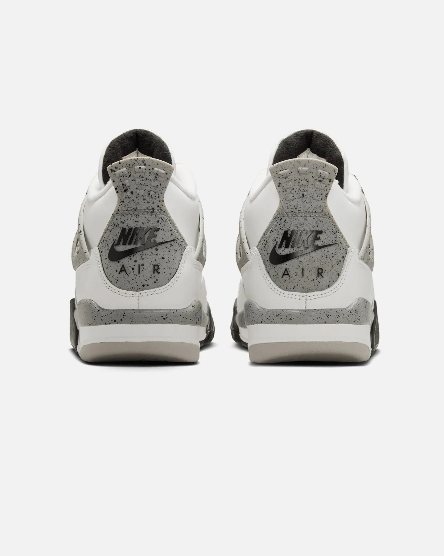 Jordan Kids' Air Jordan 4 Retro OG Remastered White Cement (GS) Summit White/Fire Red/Cement Grey