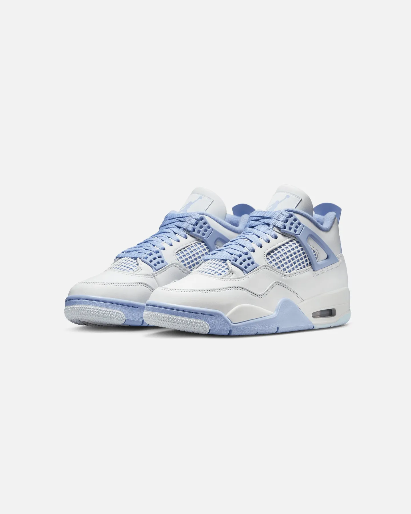 Jordan Women's Air Jordan 4 Retro Aluminum White/Aluminum Blue