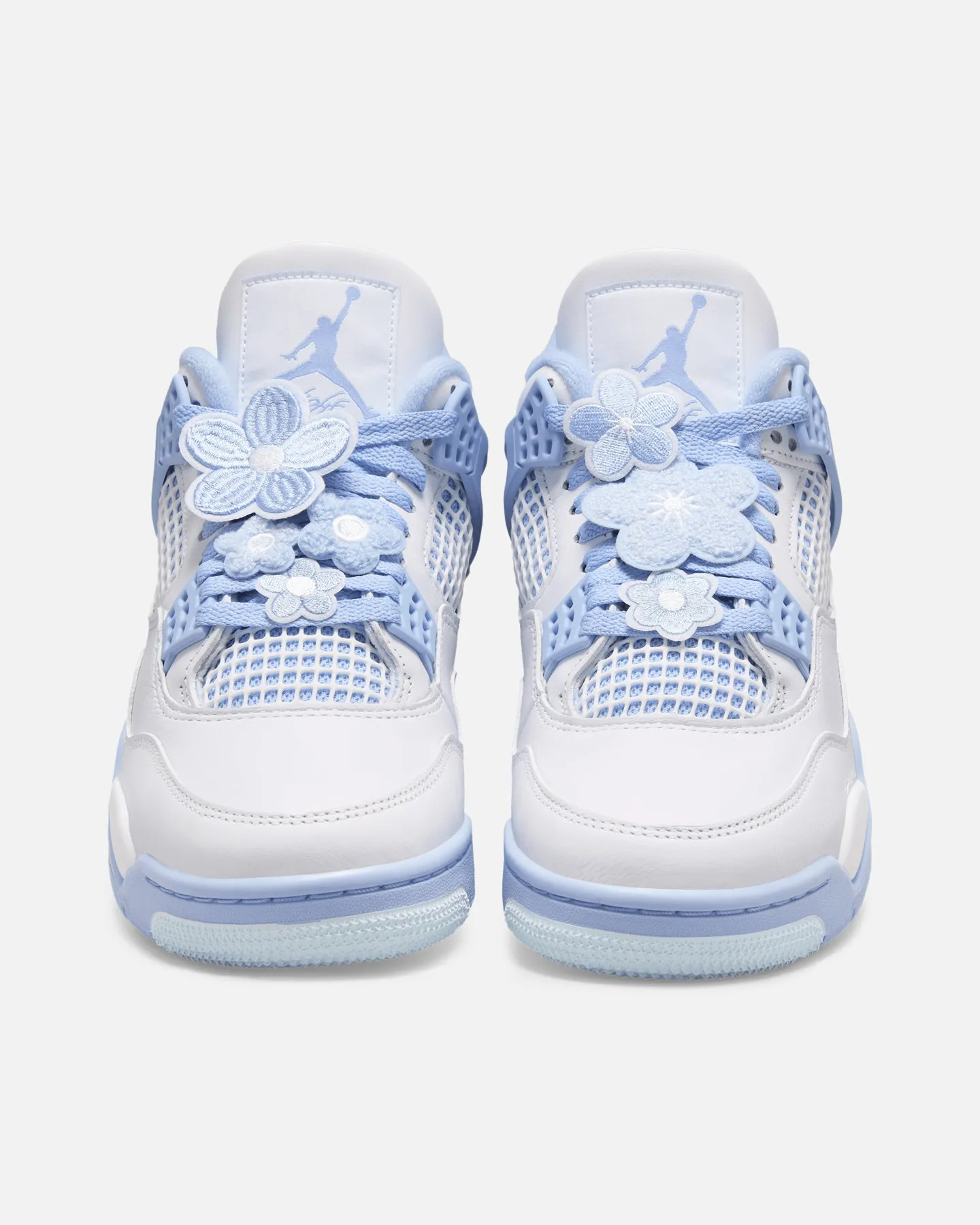 Jordan Women's Air Jordan 4 Retro Aluminum White/Aluminum Blue