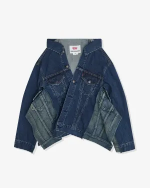 Junya Watanabe - Women's Levi's Wide Neck Denim Jacket - (Denim)