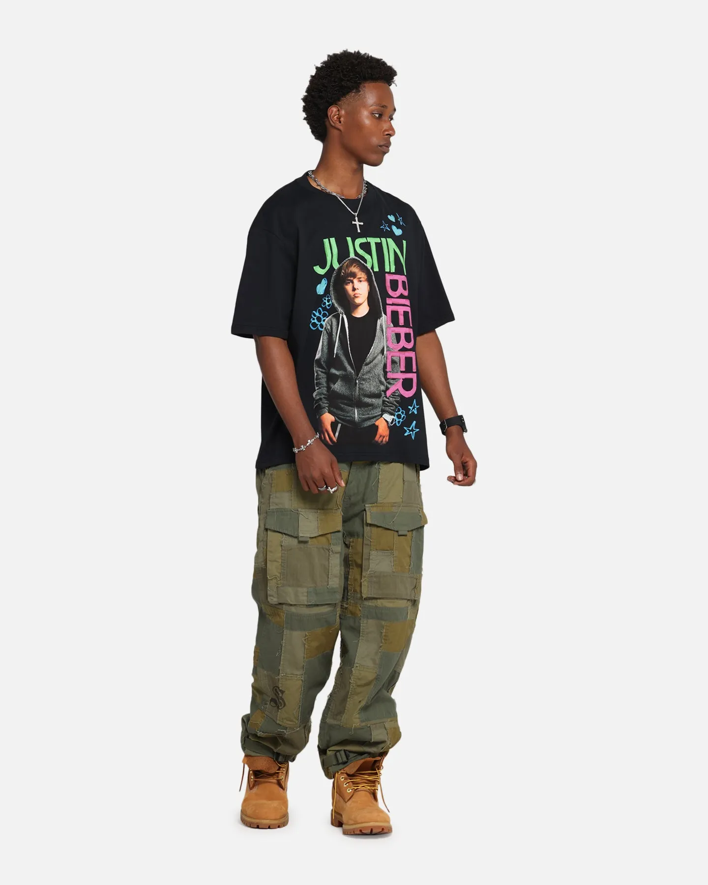 Justin Bieber Bieber T-Shirt Black
