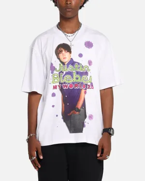 Justin Bieber My World T-Shirt White