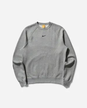 Men's NOCTA Fleece Crewneck Sweatshirt Dark Grey Heather