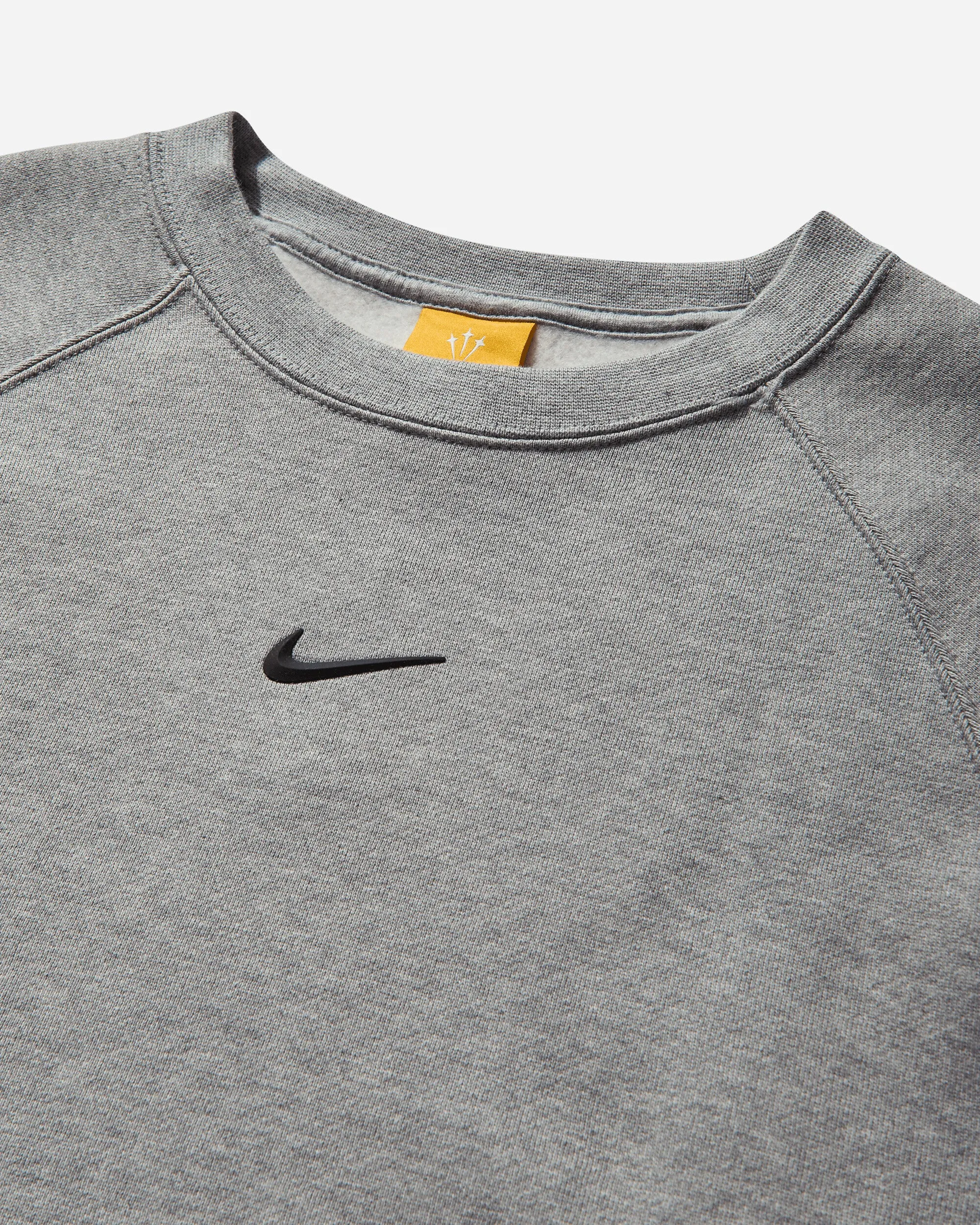 Men's NOCTA Fleece Crewneck Sweatshirt Dark Grey Heather