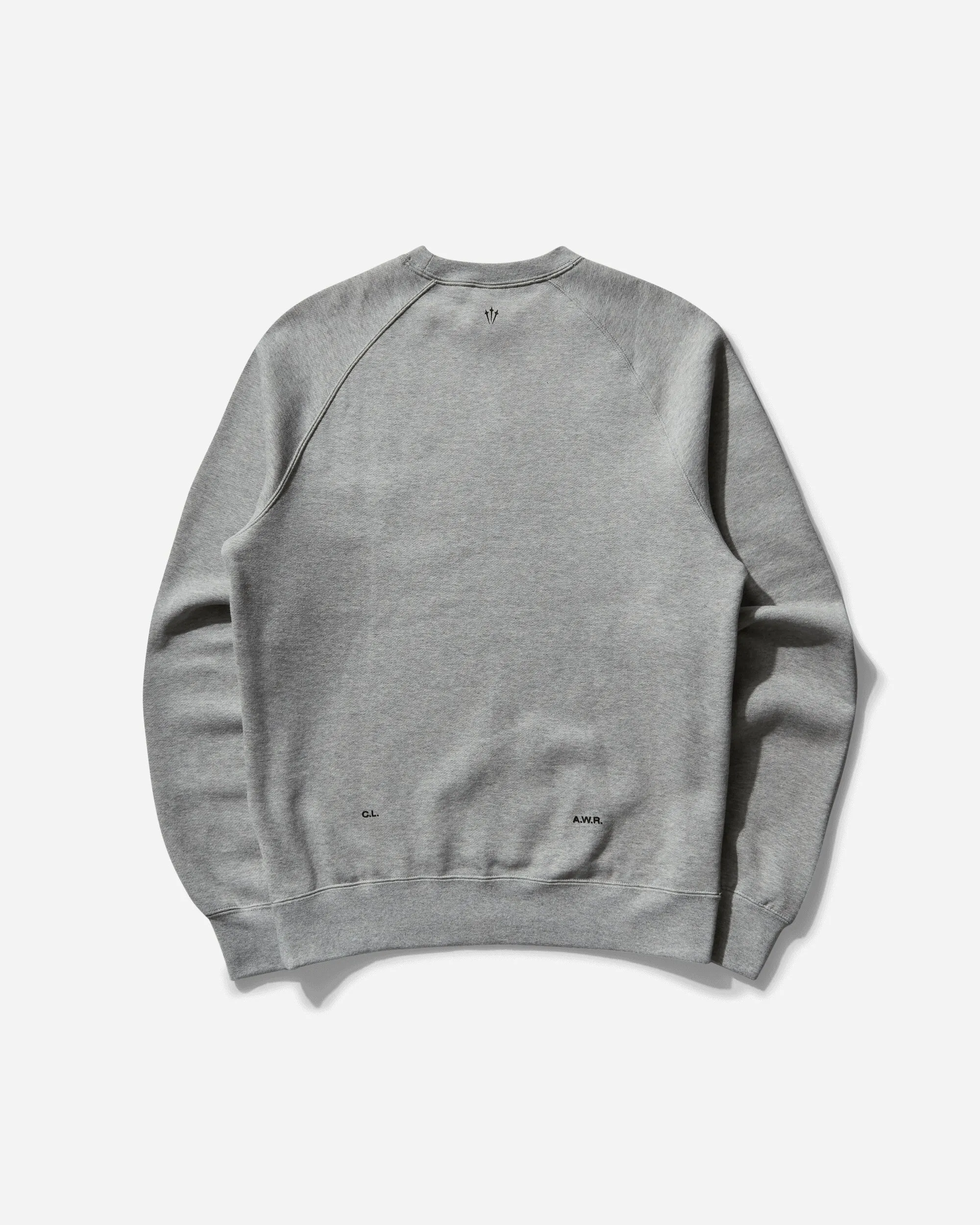 Men's NOCTA Fleece Crewneck Sweatshirt Dark Grey Heather
