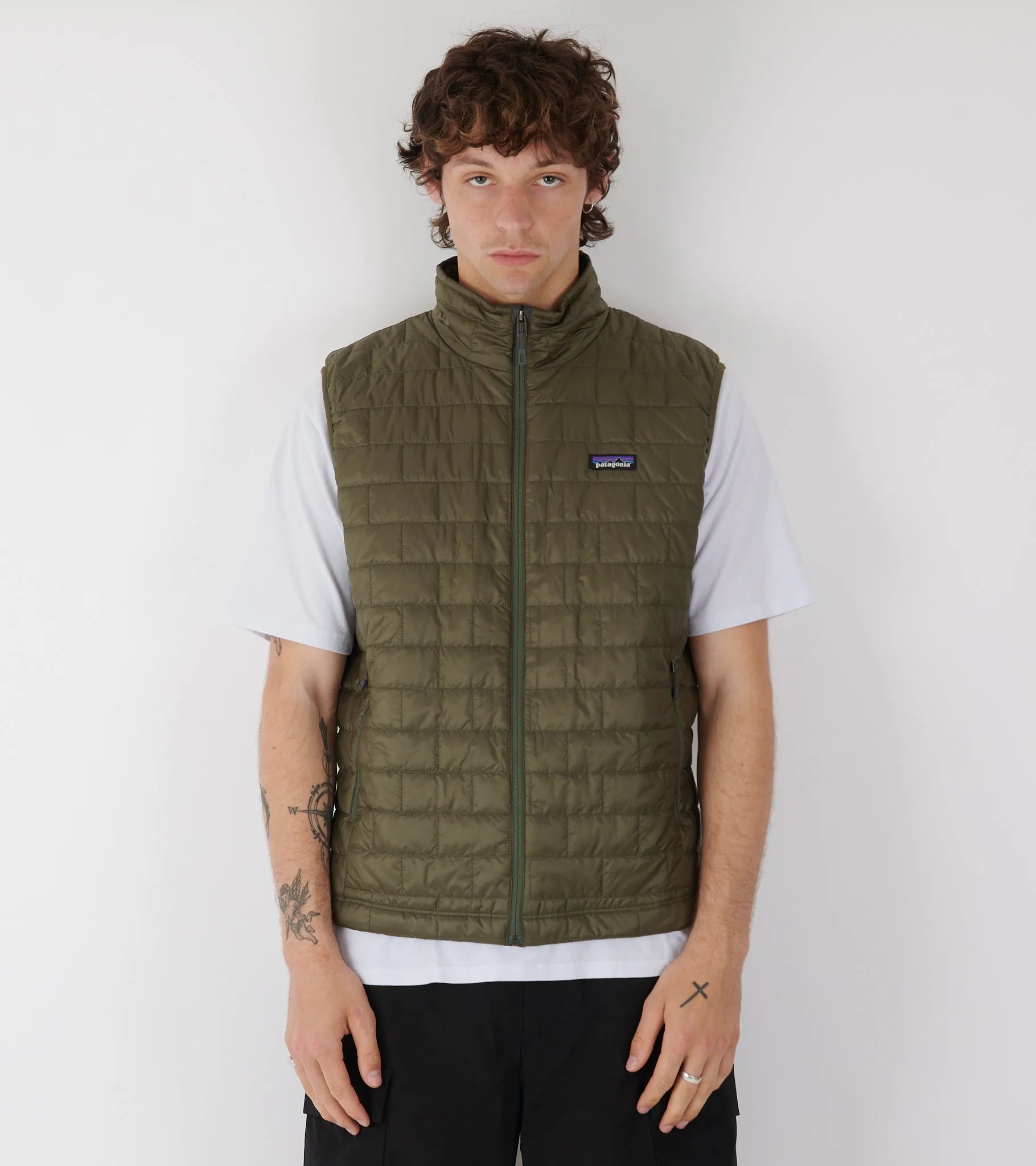 M's Nano Puff Vest Basin Green
