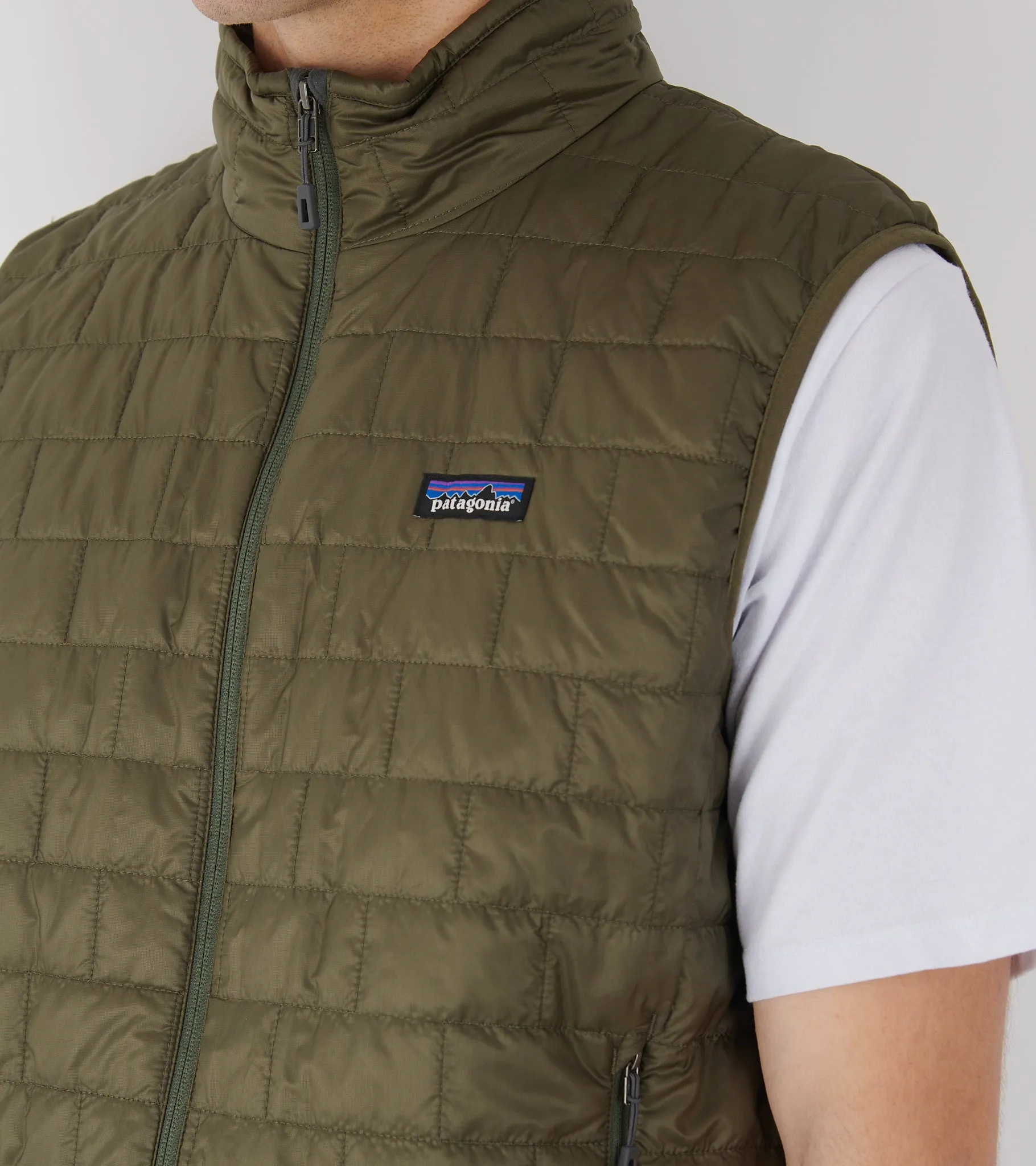 M's Nano Puff Vest Basin Green