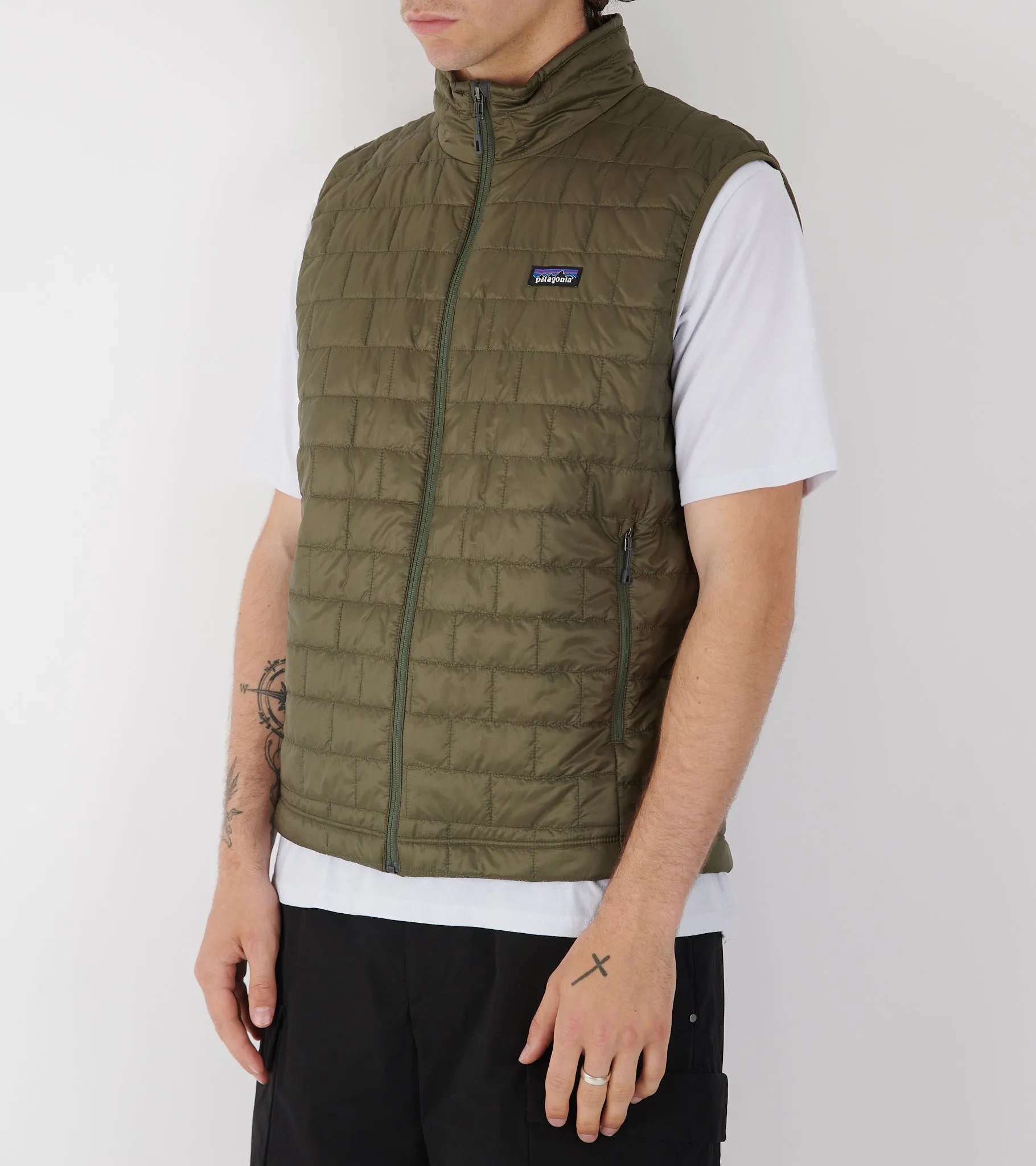 M's Nano Puff Vest Basin Green