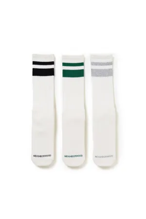 Neighborhood Classic 3-Pack Socks 'White'