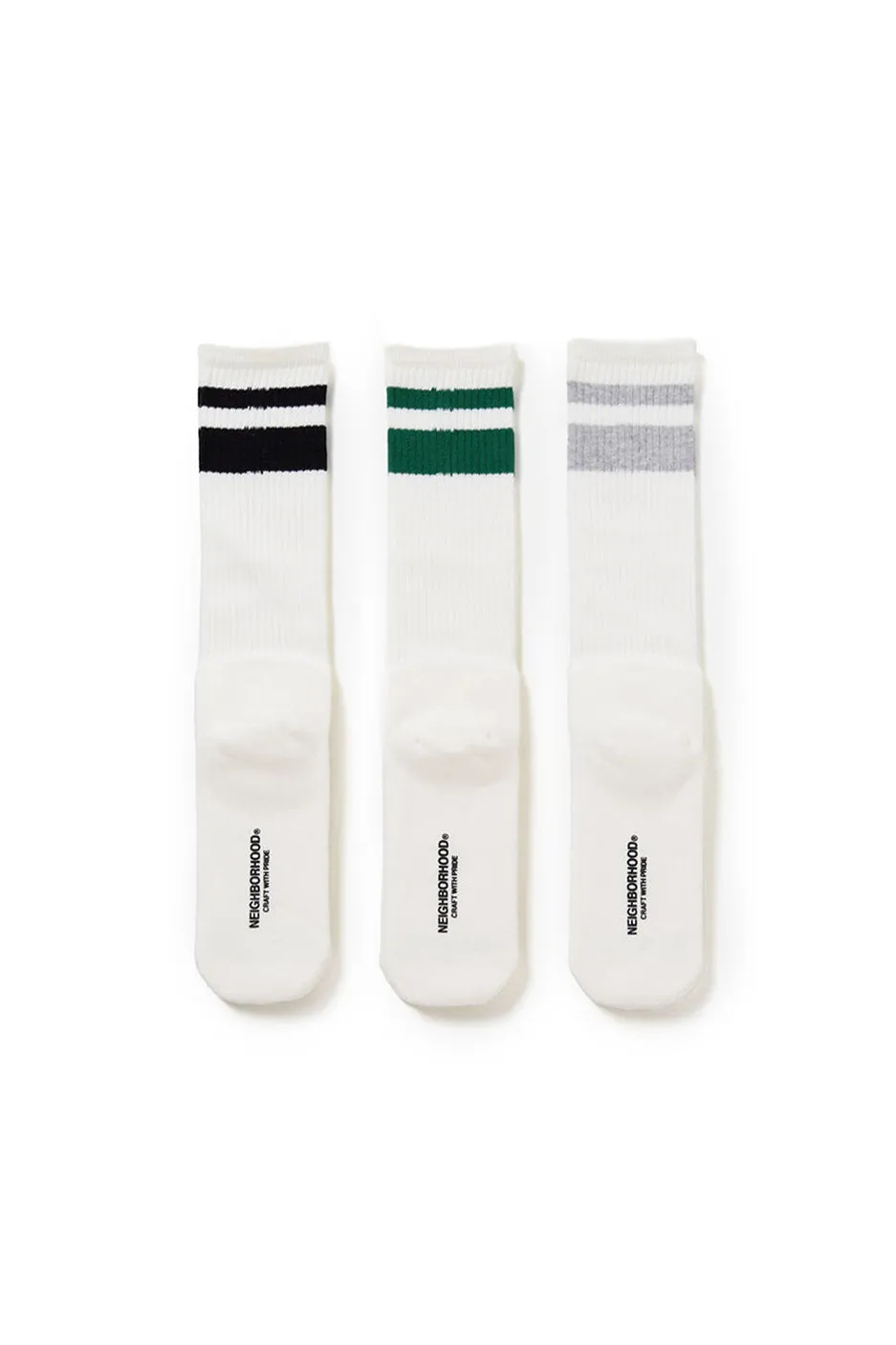 Neighborhood Classic 3-Pack Socks 'White'