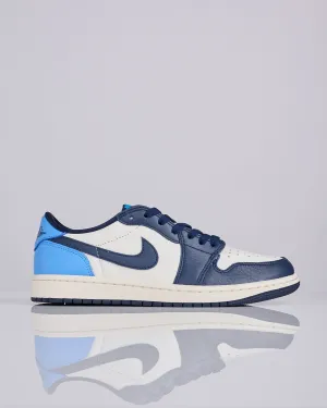 Nike Air Jordan 1 Low OG Obsidian Obsidian University Blue-Sail