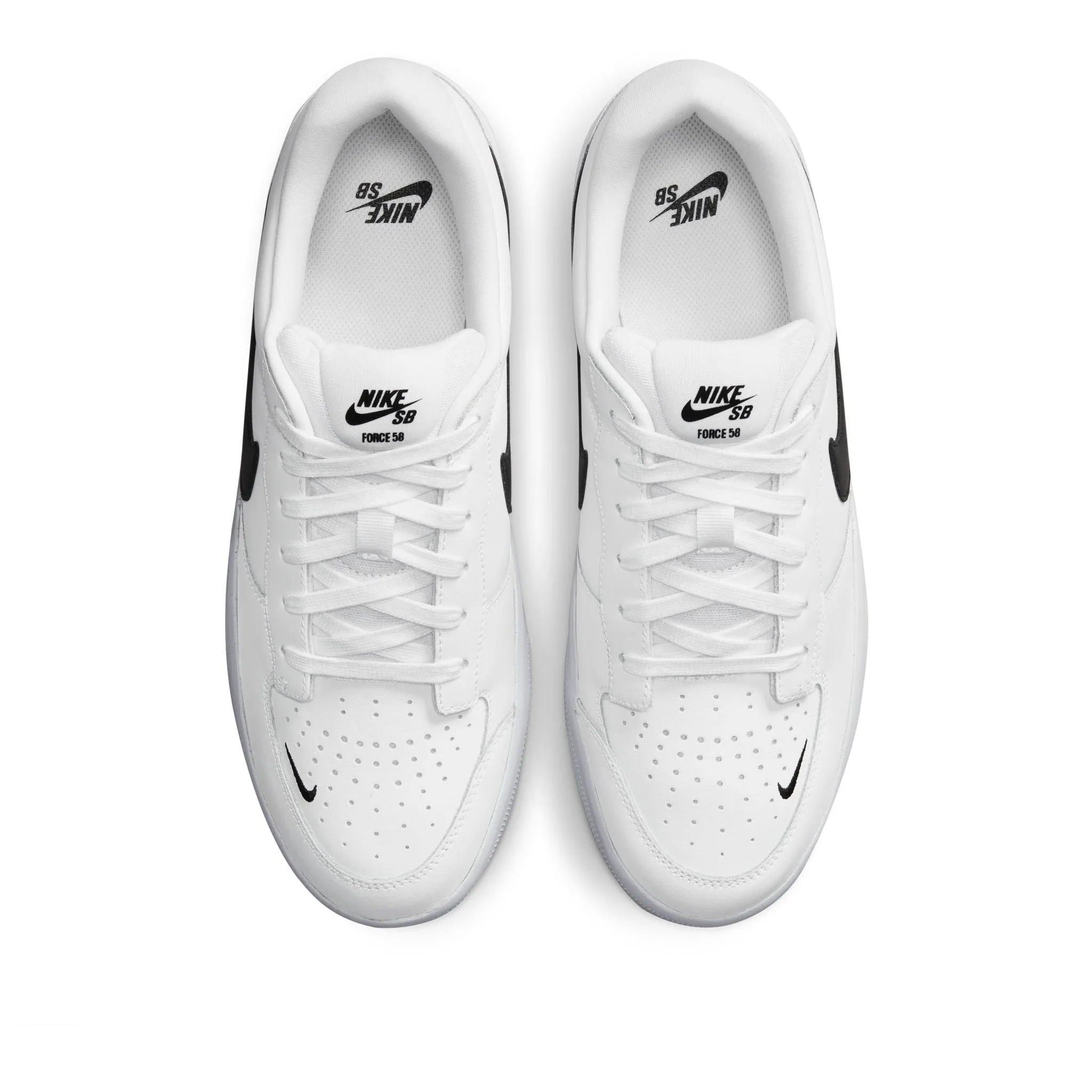 Nike SB Force 58 Premium White / Black Sale