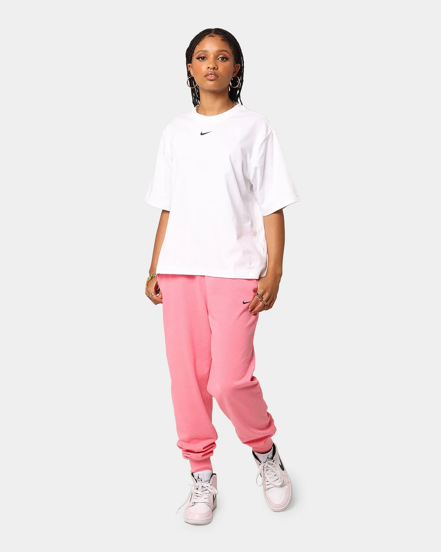 Nike Women's NSW Essential Boxy T-Shirt Black/White