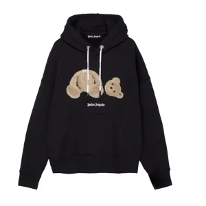 Palm Angels Classic Teddy Bear HoodieBlack